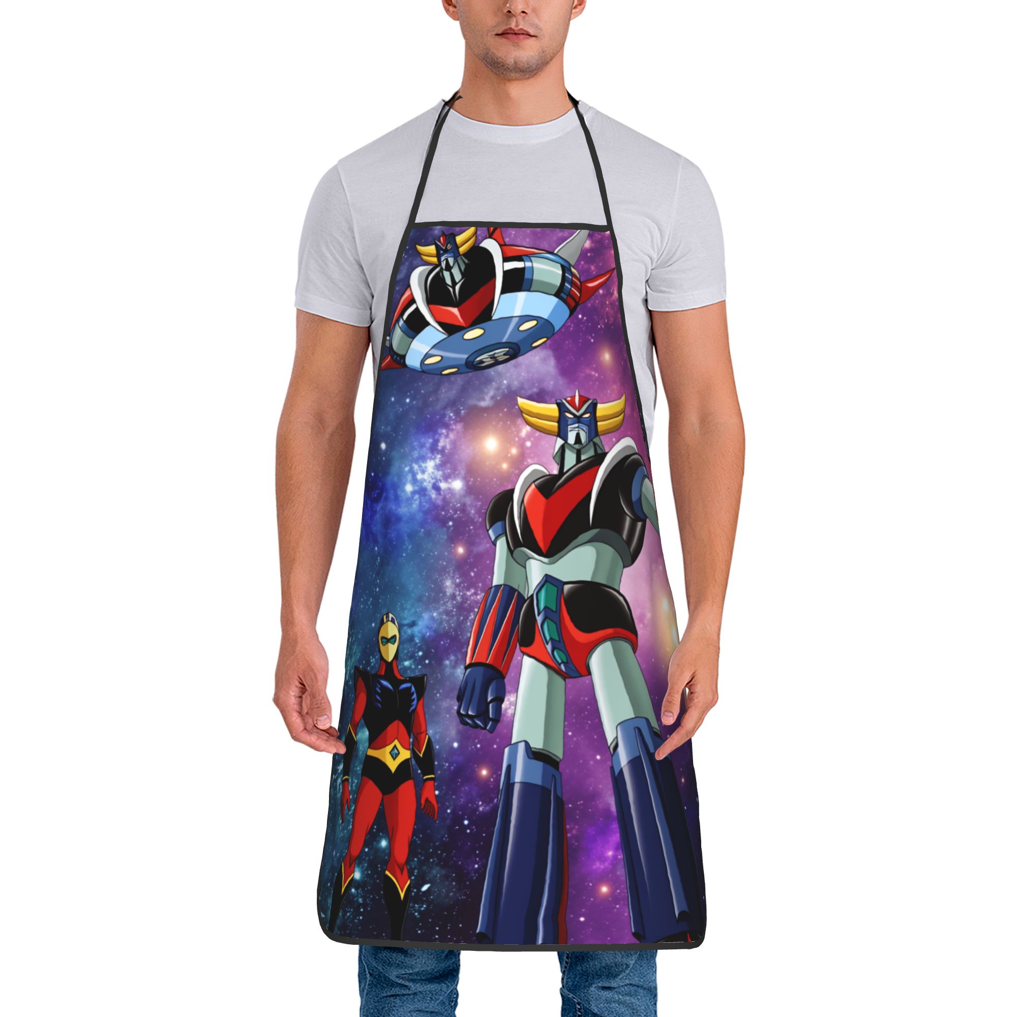 Kitchen Appliances Hobart - UFO Robot Grendizer Anime Apron Goldorak