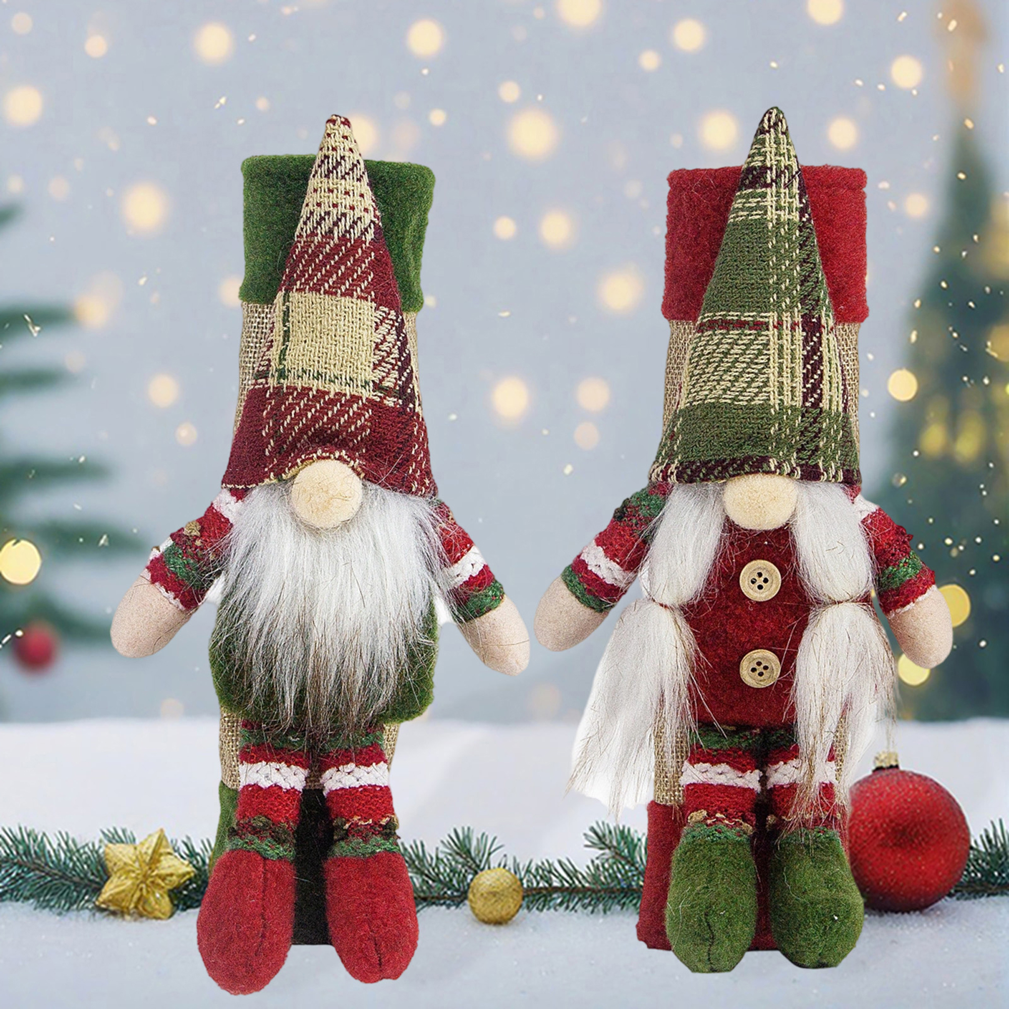 Kitchen Appliances For.Xmas - Christmas Refrigerator Door Handle Covers Set