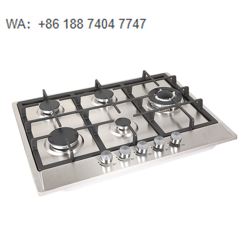 Kitchen Appliances Built In - Stainless Steel Built in Gas Hob