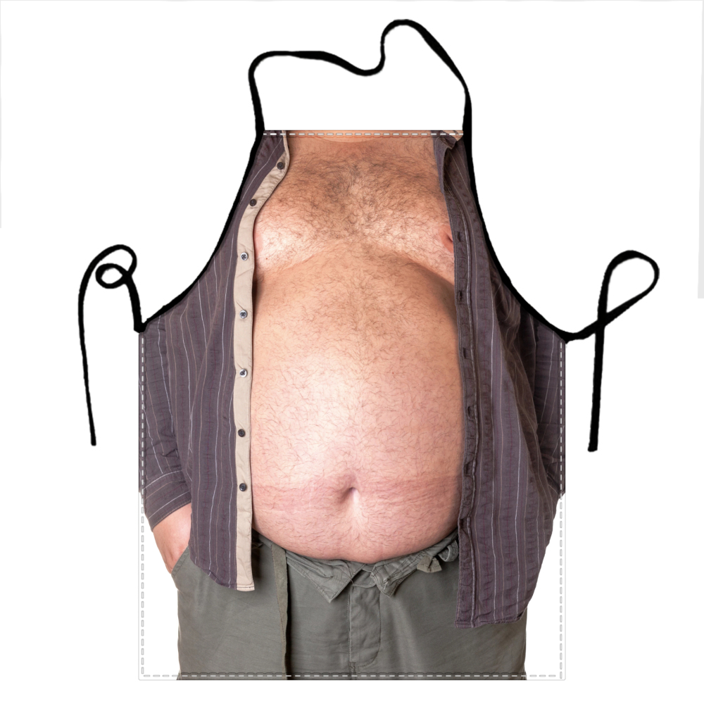 Kitchen Appliances Hobart - Beer Belly Printed Men's Kitchen Apron