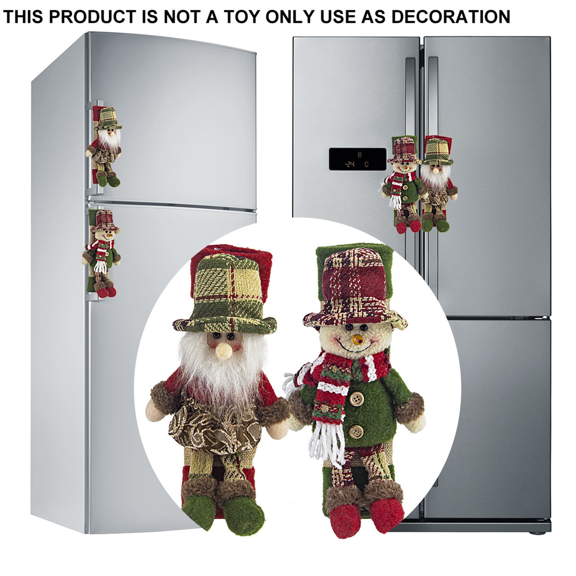 Christmas Refrigerator Door Ha - Kitchen Appliances For.Xmas review and price