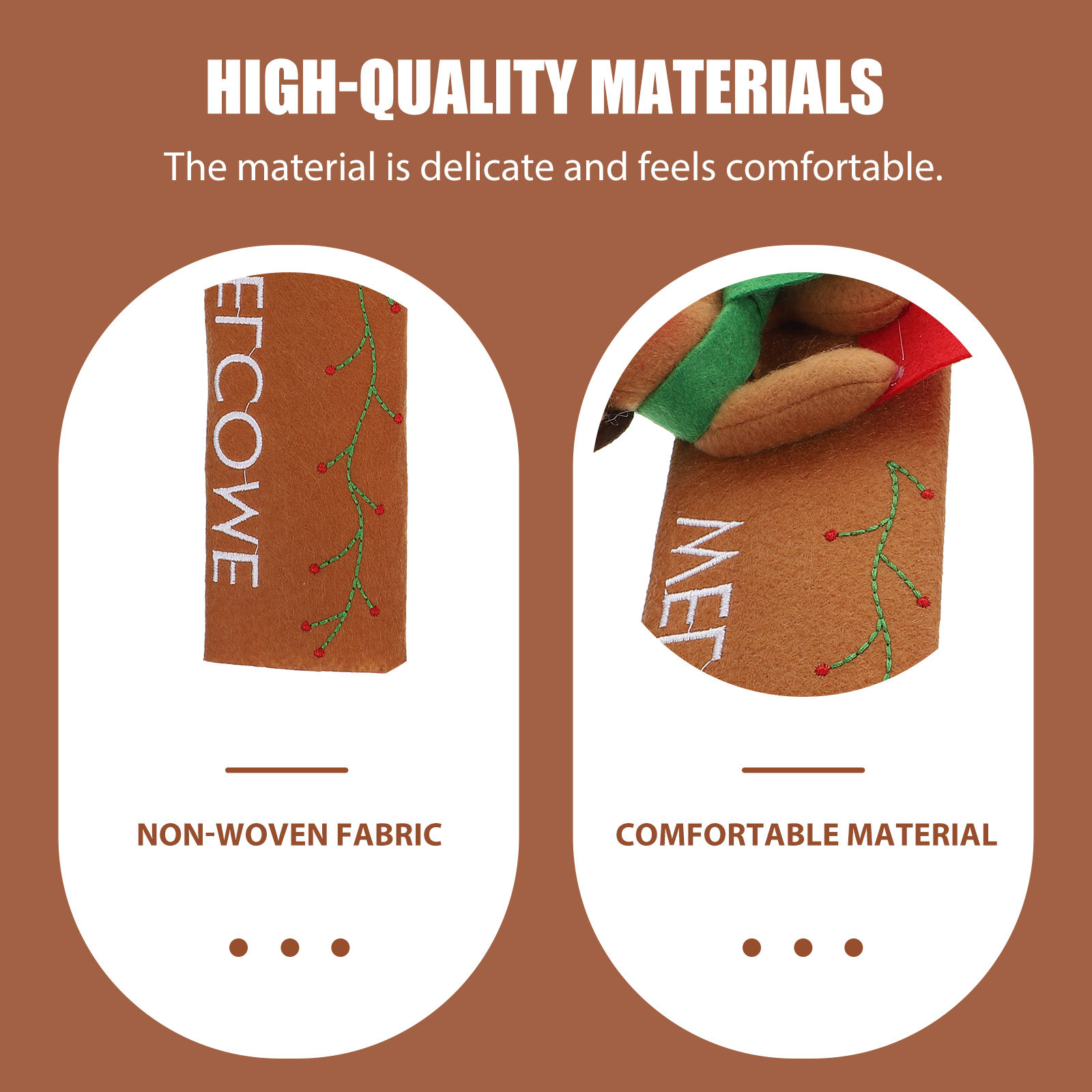2Pcs Xmas Fridge Handle Covers - Kitchen Appliances For.Xmas review and price