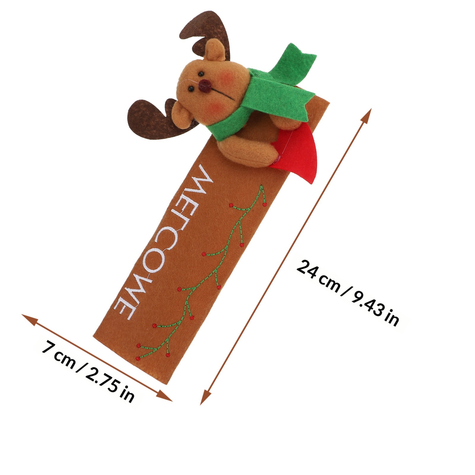 2Pcs Xmas Fridge Handle Covers - Kitchen Appliances For.Xmas review and price