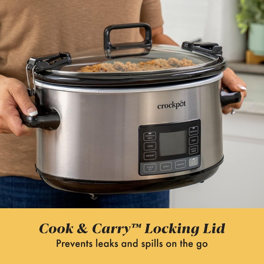 7Quart Slow Cooker Portable Pr - Kitchen Appliances Essentials review and price