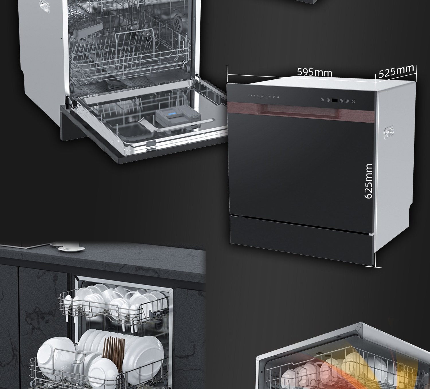 Dishwasher Mini Built-in Dishw - Kitchen Appliances Built In review and price