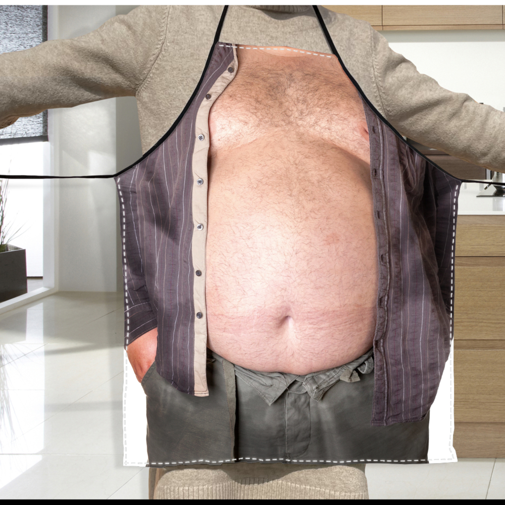 Beer Belly Printed Men's Kitch - Kitchen Appliances Hobart review and price