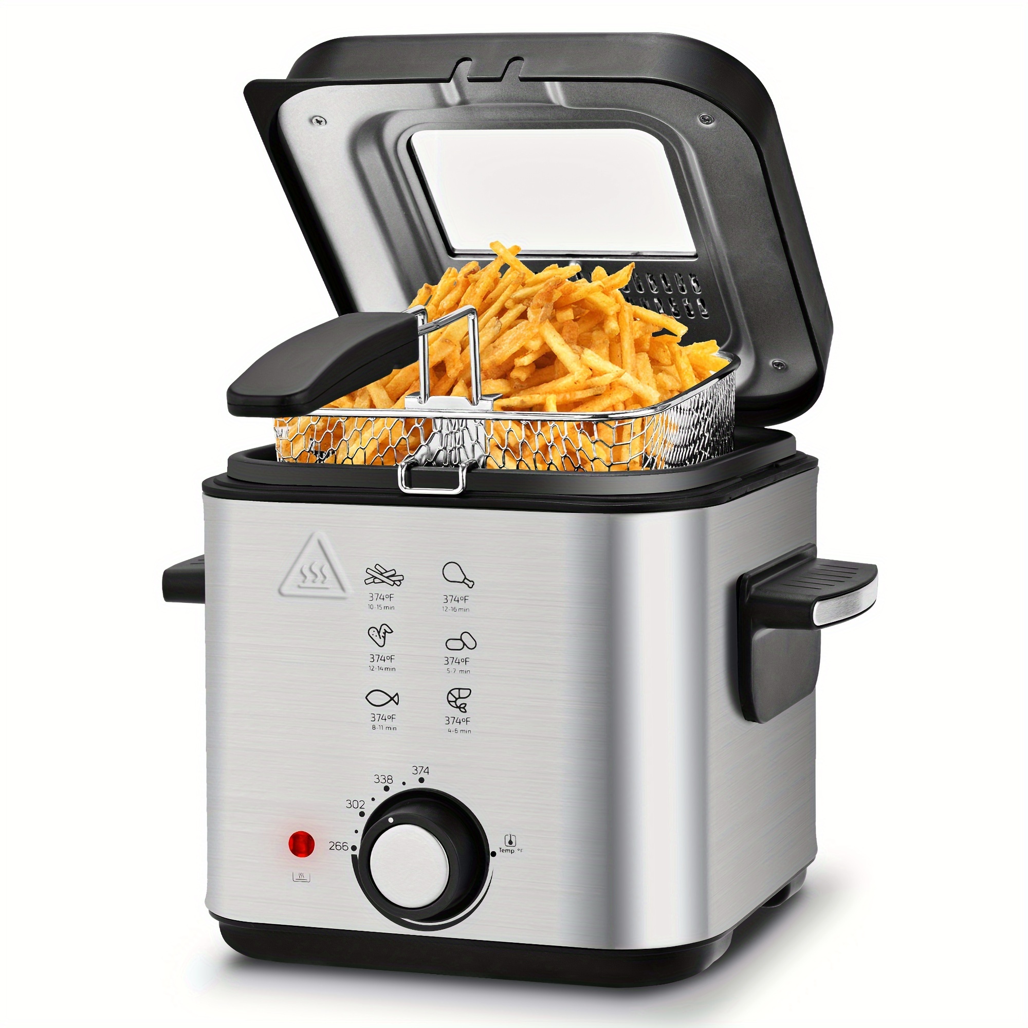 usSUSTEAS Household Deep Fryer - Kitchen Appliances Essentials review and price
