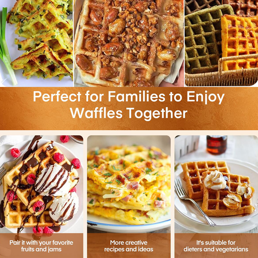 4 Square Belgian Waffle Maker  - Kitchen Appliances For.Xmas review and price