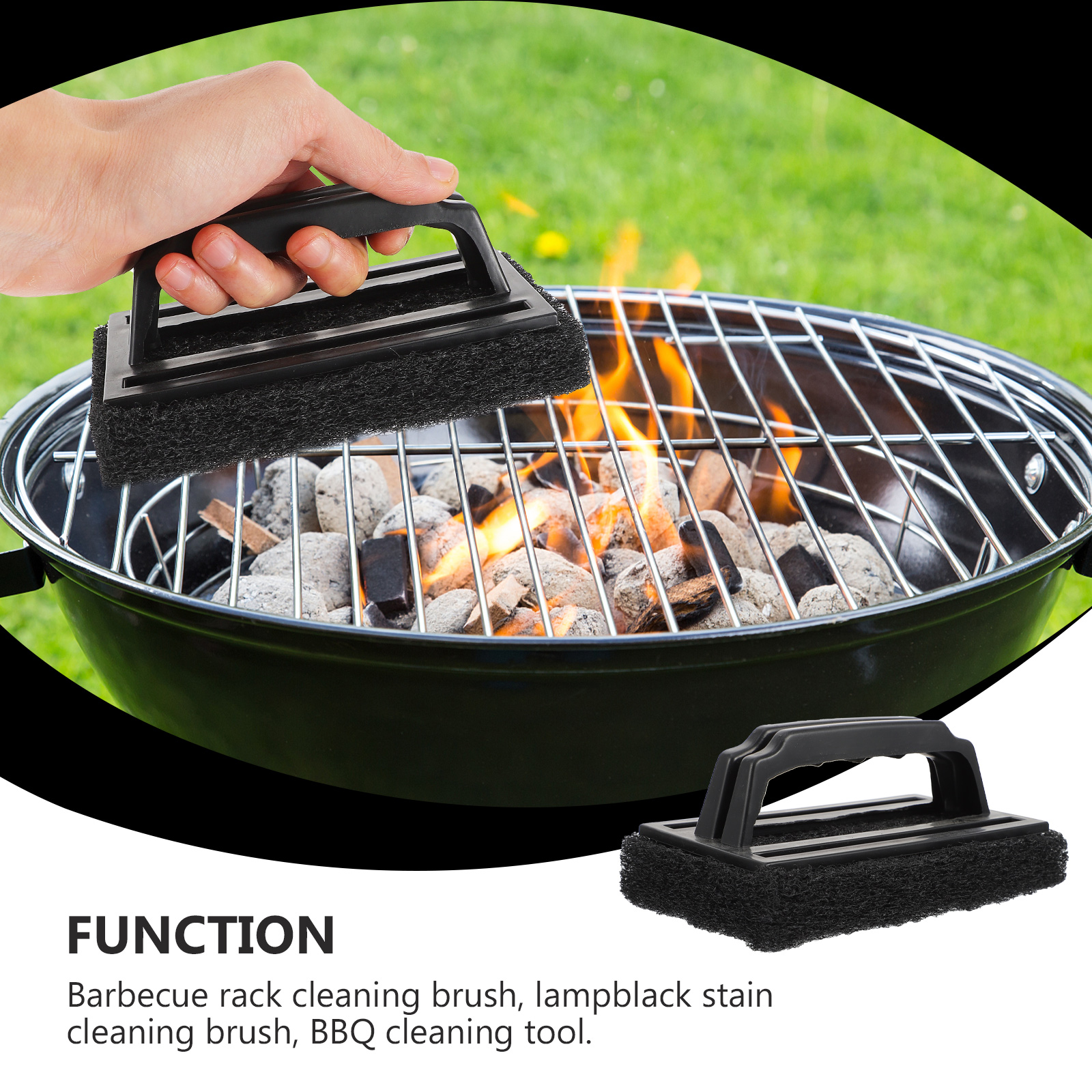 3 Pcs Grill Cleaning Brush Out - Kitchen Appliances Hobart review and price