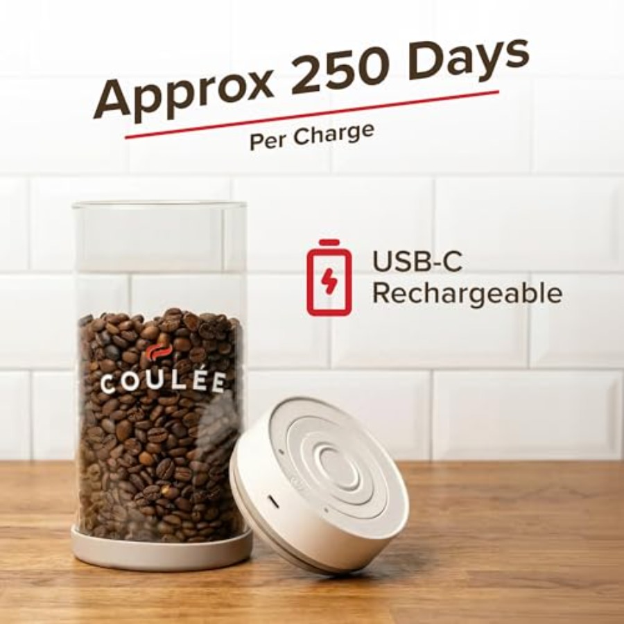 Coffee Rechargeable Vacuum Gla - Kitchen Appliances Essentials review and price