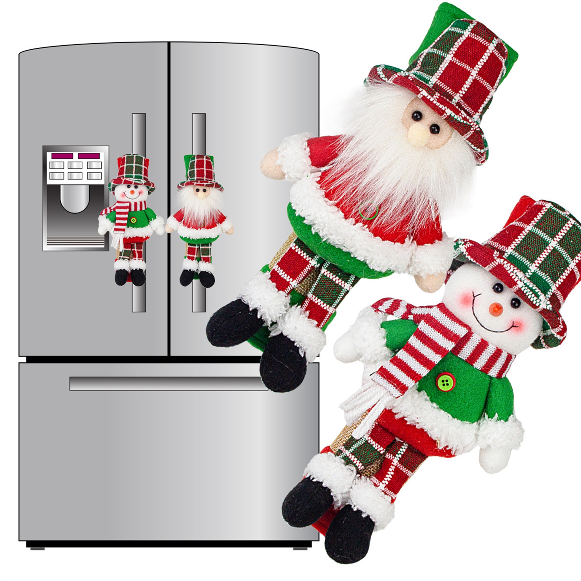 Christmas Snowman Refrigerator - Kitchen Appliances For.Xmas review and price