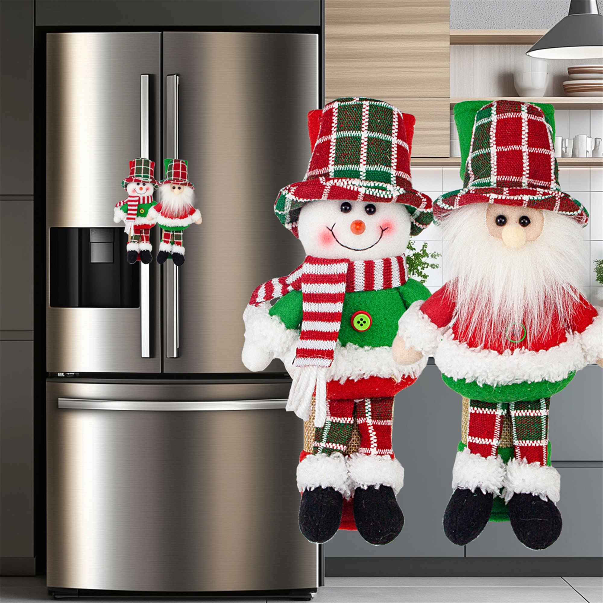 Christmas Snowman Refrigerator - Kitchen Appliances For.Xmas review and price