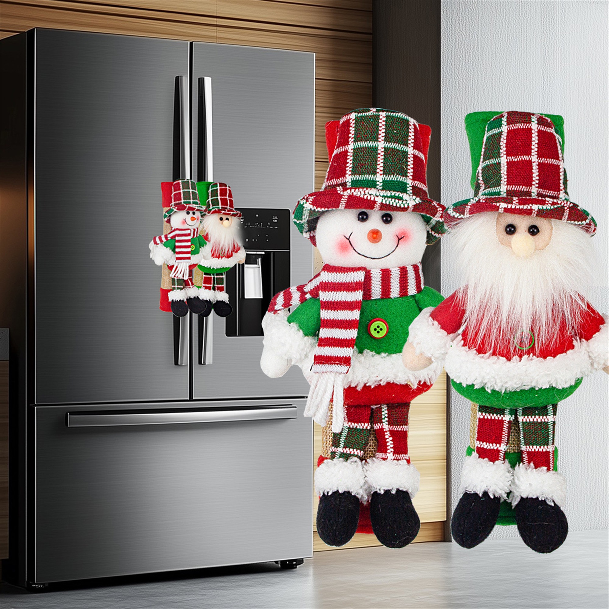 Christmas Snowman Refrigerator - Kitchen Appliances For.Xmas review and price